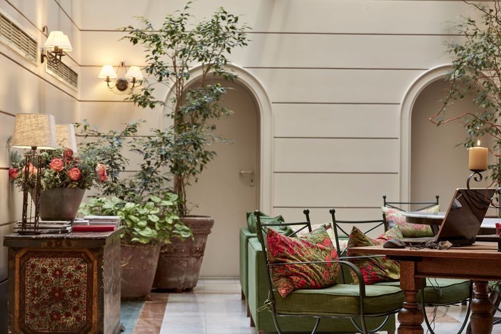 Philippos Hotel_Atrium_Lobby Area_Plaka_Athens
